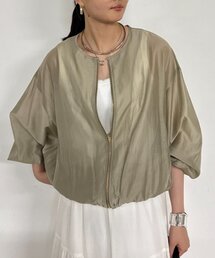 LOUNGEDRESS（ラウンジドレス）の「サテンブルゾン（ブルゾン）」 - WEAR