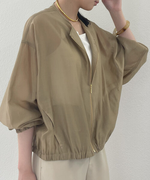 新品　Loungedress ボリュームブルゾン　ラウンジドレス ボリュームブルゾン | LOUNGEDRESS(ラウンジドレス)レディース
