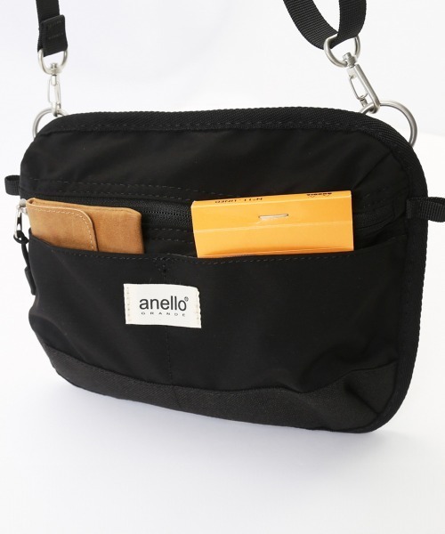anello GRANDE(アネログランデ)の「anelloGRANDE アネログランデ みがるミニショルダーGTM0435(ショルダーバッグ・レディース・ブラック・FREE)」の8枚目の写真