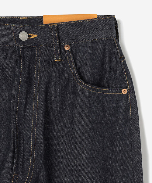 ANATOMICA（アナトミカ）の「ANATOMICA | 618 MARILYNⅠ NON WASH WOMEN（デニムパンツ・レディース・ホワイト/インディゴブルー・25/28/27/26）」の7枚目の写真