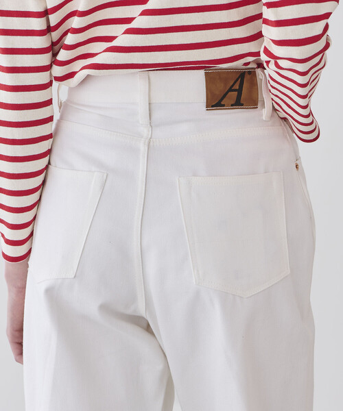 ANATOMICA（アナトミカ）の「ANATOMICA | 618 MARILYNⅠ NON WASH WOMEN（デニムパンツ・レディース・ホワイト/インディゴブルー・25/28/27/26）」の22枚目の写真