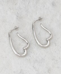 OPAQUE.CLIP | 変型ハートピアス(ピアス（両耳用）)