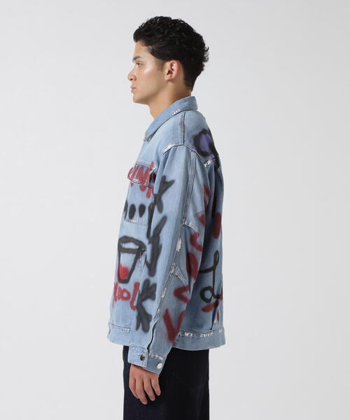 ROYAL FLASH（ロイヤルフラッシュ）の「Guernika/ゲルニカ/DENIM JACKET CELL DIVISION / RF-DJ-3（デニムジャケット・メンズ・その他24・F）」の4枚目の写真