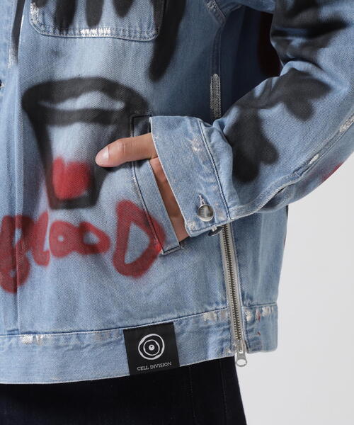 ROYAL FLASH（ロイヤルフラッシュ）の「Guernika/ゲルニカ/DENIM JACKET CELL DIVISION / RF-DJ-3（デニムジャケット・メンズ・その他24・F）」の8枚目の写真