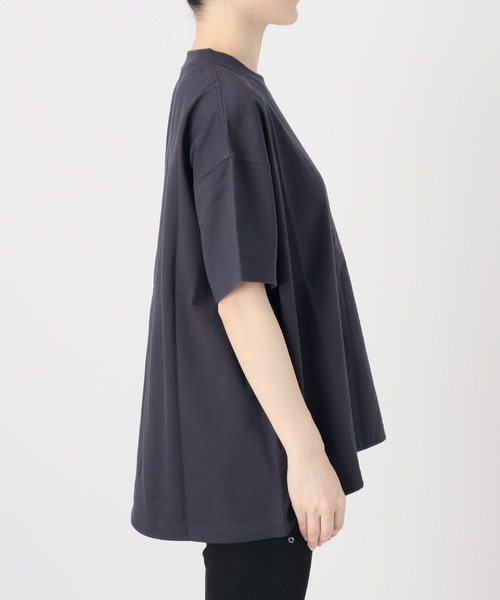 JOURNAL STANDARD（ジャーナルスタンダード）の「《追加4》シャーリングＴシャツ（Tシャツ/カットソー・レディース・ブラック系その他/ブラウン系その他/ホワイト・FREE）」の6枚目の写真