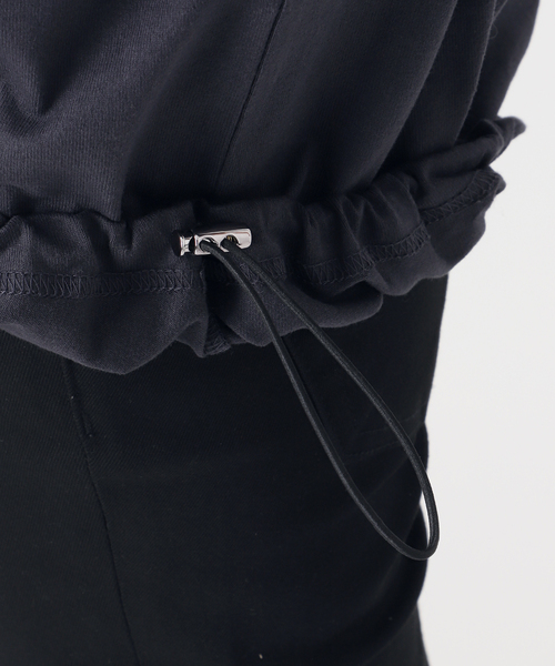 JOURNAL STANDARD（ジャーナルスタンダード）の「《追加4》シャーリングＴシャツ（Tシャツ/カットソー・レディース・ブラック系その他/ブラウン系その他/ホワイト・FREE）」の13枚目の写真