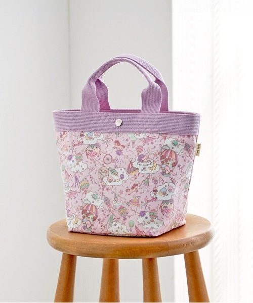 sanrio(サンリオ)の「サンリオキャラクターズ トートバッグ 小 Cyalel Yahata【日本製】(トートバッグ・レディース・ピンク系その他2/ピンク系その他/ピンク・FREE)」の6枚目の写真