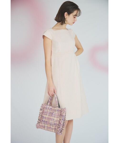 TOCCA(トッカ)の「BE HAPPY! ドレス(ワンピース・レディース・ピンク系/アイボリー系/ネイビー系・0/2/4/6)」の5枚目の写真