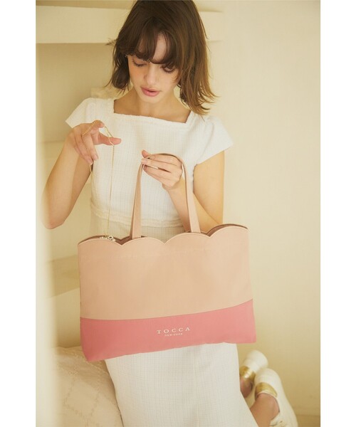 TOCCA(トッカ)の「BE HAPPY! ドレス(ワンピース・レディース・ピンク系/アイボリー系/ネイビー系・0/2/4/6)」の8枚目の写真