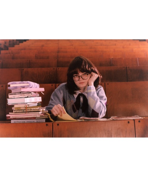 rurumu:（ルルムウ）の「rurumu:/ルルムウ/embroidery argyle cardigan（カーディガン/ボレロ・レディース・グレー/ブラック/サックスブルー・FREE）」の14枚目の写真