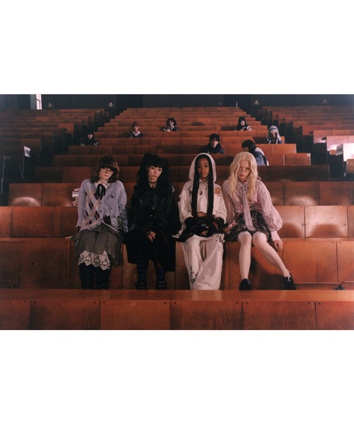 rurumu:（ルルムウ）の「rurumu:/ルルムウ/embroidery argyle cardigan（カーディガン/ボレロ・レディース・グレー/ブラック/サックスブルー・FREE）」の16枚目の写真