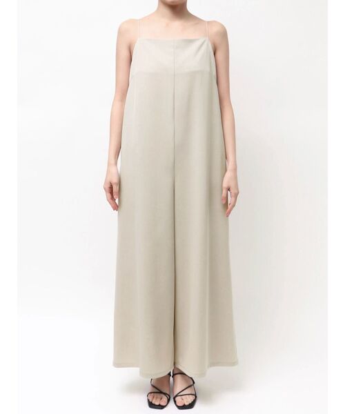 ELENDEEK(エレンディーク)の「キャミオールインワン【セットアップ対応】(つなぎ/オールインワン・レディース・ブラウン/アイボリー/チャコールグレー・01/02)」の21枚目の写真