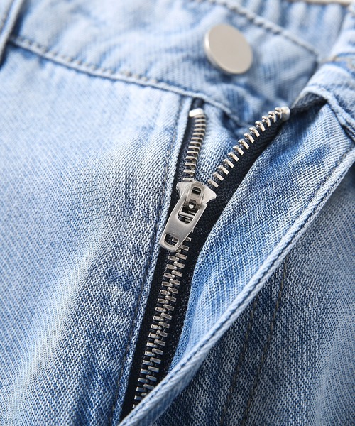 HANDO（ハンド）の「[高身長サイズMT/低身長サイズS有り]ハイウエストストレートデニム レディース韓国 オフィスカジュアル きれいめカジュアル（デニムパンツ・レディース・ブルー・S/M/L/XL/XXL）」の11枚目の写真