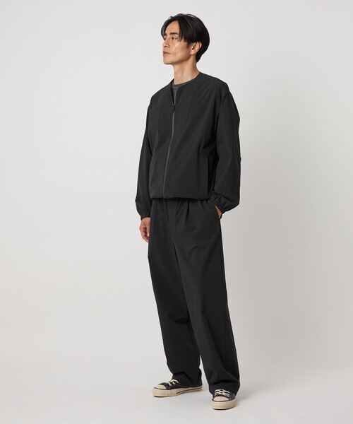 【美品】 UNITED ARROWS ノーカラー セットアップ　ブラウン　38 BEAUTY&YOUTH UNITED ARROWS｜360°MASTER リラックス 2ボタン