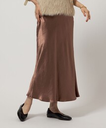 green label relaxing | サテン ナロー スカート(スカート)