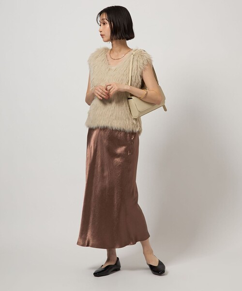 サテンナロースカート スカート ツイルサテンナロースカート : ZOZOTOWN Yahoo!店