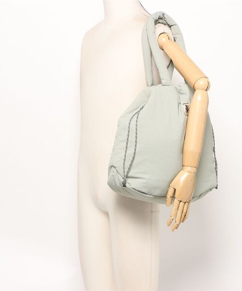 COBMASTER（コブマスター）の「【COBMASTER/コブマスター】COB PADDED-MUFFIN DRAWSTRING TOTE（トートバッグ・メンズ・オレンジ/グレー/ブラック・FREE）」の7枚目の写真