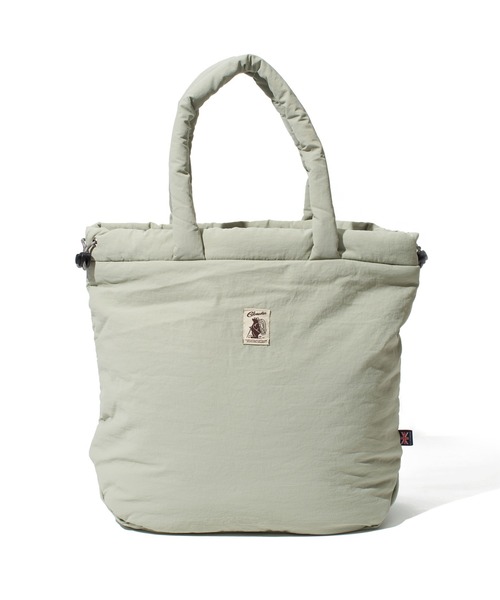 COBMASTER（コブマスター）の「【COBMASTER/コブマスター】COB PADDED-MUFFIN DRAWSTRING TOTE（トートバッグ・メンズ・オレンジ/グレー/ブラック・FREE）」の3枚目の写真