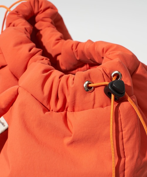 COBMASTER（コブマスター）の「【COBMASTER/コブマスター】COB PADDED-MUFFIN DRAWSTRING TOTE（トートバッグ・メンズ・オレンジ/グレー/ブラック・FREE）」の16枚目の写真