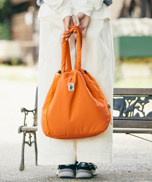 COBMASTER（コブマスター）の「【COBMASTER/コブマスター】COB PADDED-MUFFIN DRAWSTRING TOTE（トートバッグ・メンズ・オレンジ/グレー/ブラック・FREE）」の8枚目の写真