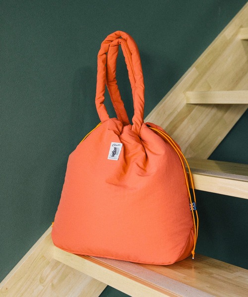 COBMASTER（コブマスター）の「【COBMASTER/コブマスター】COB PADDED-MUFFIN DRAWSTRING TOTE（トートバッグ・メンズ・オレンジ/グレー/ブラック・FREE）」の10枚目の写真