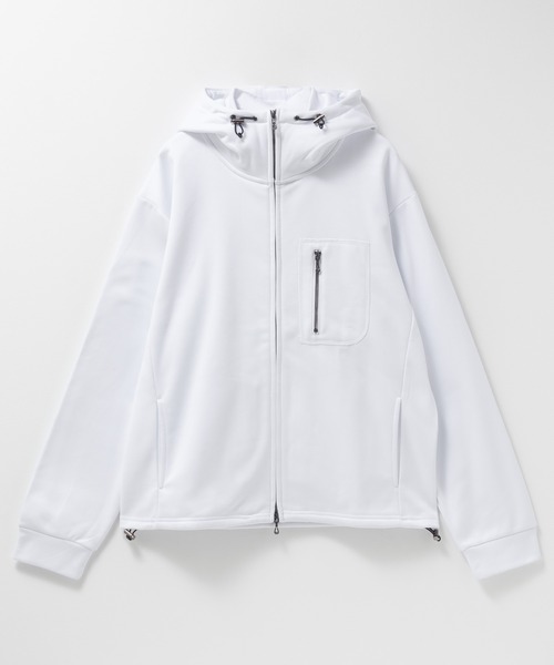 Mossimo(モッシモ)の「MOSSIMO デザインパーカー(パーカー・メンズ・ホワイト/ブラック・XL/L/M/S)」の1枚目の写真