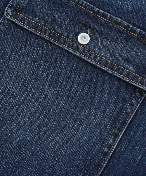 Healthy denim（ヘルシーデニム）の「【Healthy denim(ヘルシーデニム）】Almond/イージーケア（シャツ/ブラウス・レディース・ピンク/ベージュ/ブルー系その他/ブルー系その他4・M）」の16枚目の写真