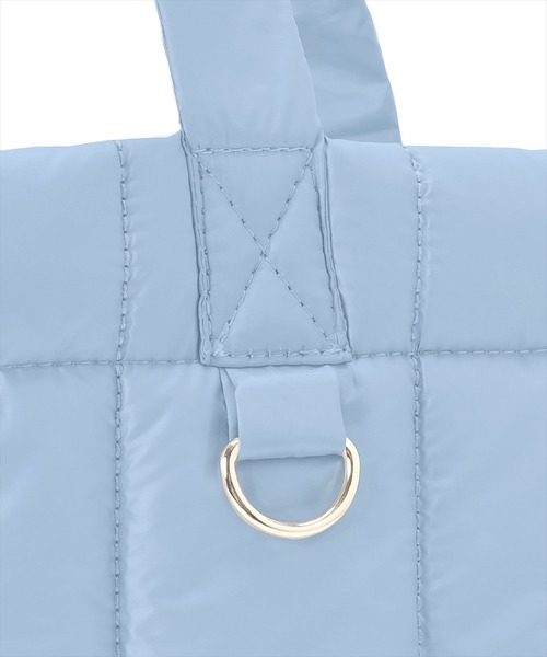 WILLSELECTION（ウィルセレクション）の「リボンショルダーキルティングトート（トートバッグ・レディース・グリーン/レッド/ピンク/ミント/ラベンダー/イエロー/ブラック/サックスブルー/オフホワイト・FREE）」の14枚目の写真