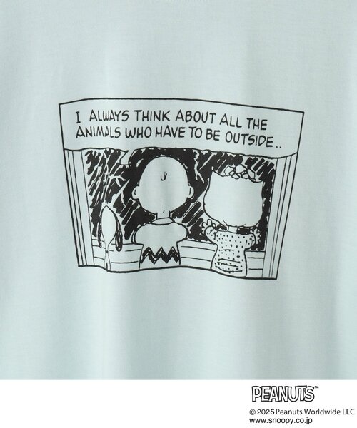 PEANUTS（ピーナッツ）の「【PEANUTS】アソートプリントTシャツ（Tシャツ/カットソー・キッズ・パープル/サックスブルー/オフホワイト・11/14/13/15 /12/10）」の12枚目の写真