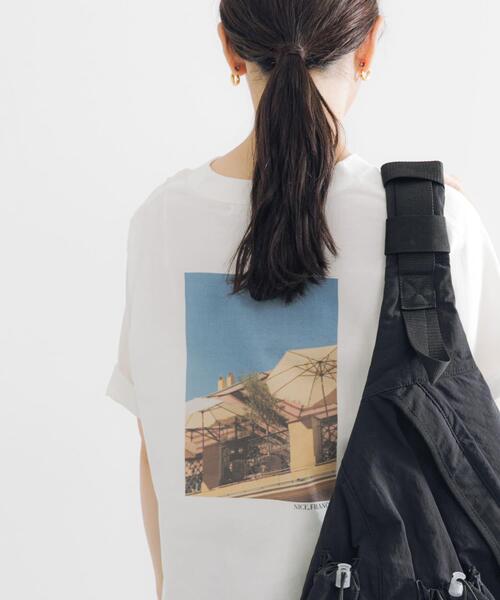 URBAN RESEARCH（アーバンリサーチ）の「グラフィックスーベニアTシャツ（Tシャツ/カットソー・レディース・オフホワイト/ブラック系その他/ホワイト系その他・FREE）」の16枚目の写真