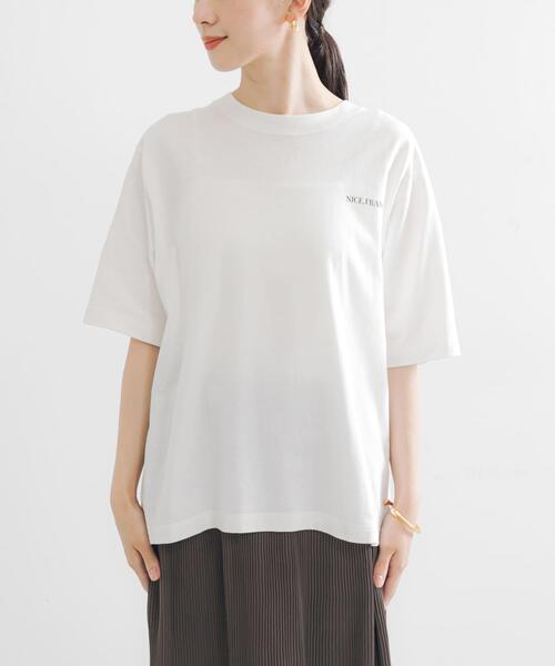 URBAN RESEARCH（アーバンリサーチ）の「グラフィックスーベニアTシャツ（Tシャツ/カットソー・レディース・オフホワイト/ブラック系その他/ホワイト系その他・FREE）」の22枚目の写真