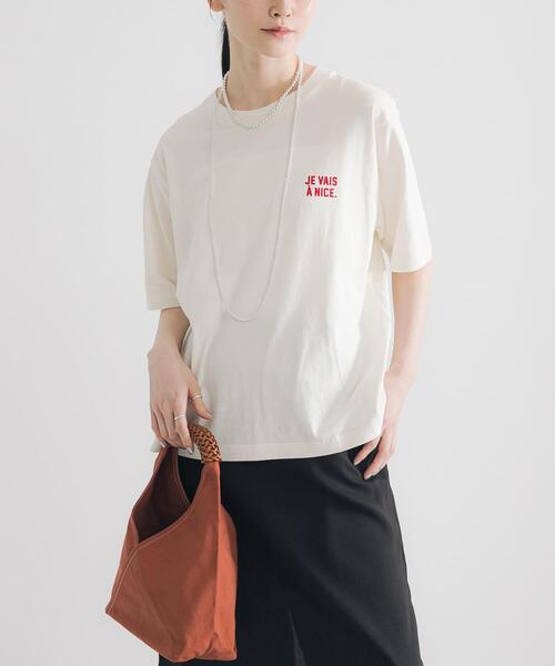 URBAN RESEARCH（アーバンリサーチ）の「グラフィックスーベニアTシャツ（Tシャツ/カットソー・レディース・オフホワイト/ブラック系その他/ホワイト系その他・FREE）」の17枚目の写真