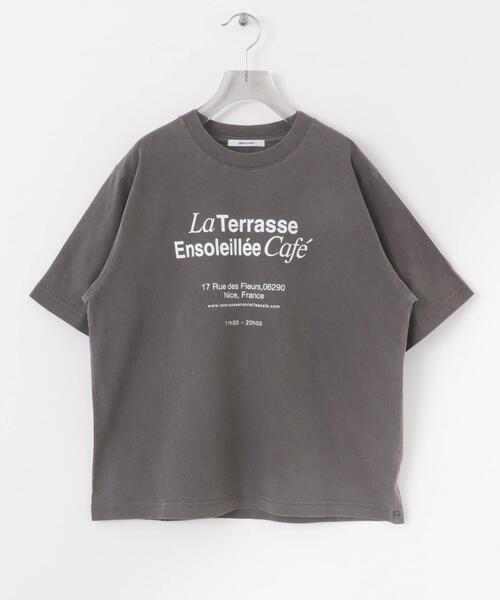 URBAN RESEARCH（アーバンリサーチ）の「グラフィックスーベニアTシャツ（Tシャツ/カットソー・レディース・オフホワイト/ブラック系その他/ホワイト系その他・FREE）」の9枚目の写真