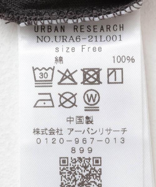 URBAN RESEARCH（アーバンリサーチ）の「グラフィックスーベニアTシャツ（Tシャツ/カットソー・レディース・オフホワイト/ブラック系その他/ホワイト系その他・FREE）」の13枚目の写真