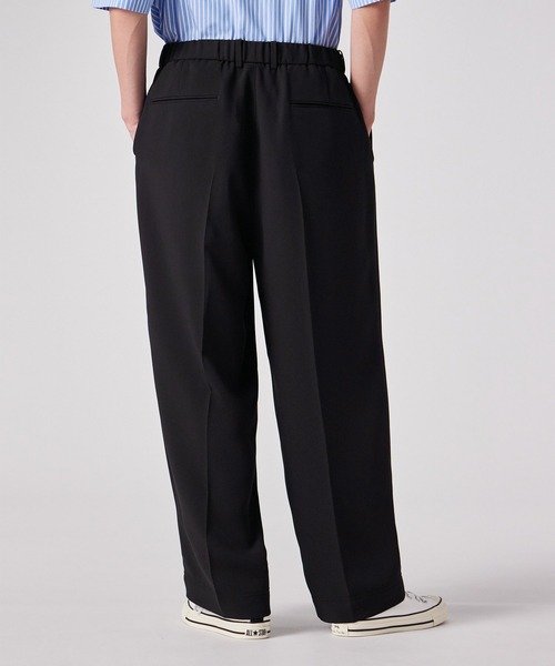 PS Paul Smith（ピーエスポールスミス）の「ライトドライテクスチャー バギーパンツ【252750 EXTR01】（その他パンツ・メンズ・ブラック/ブルー/パープル/ダークグレー・MEDIUM/SMALL）」の6枚目の写真