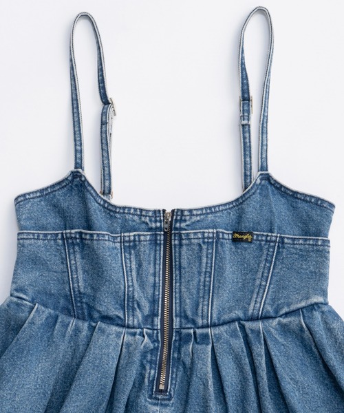 MAISON SPECIAL デニムビスチェ　ブルー MAISON SPECIAL（メゾンスペシャル）の「Denim Bustier/デニム