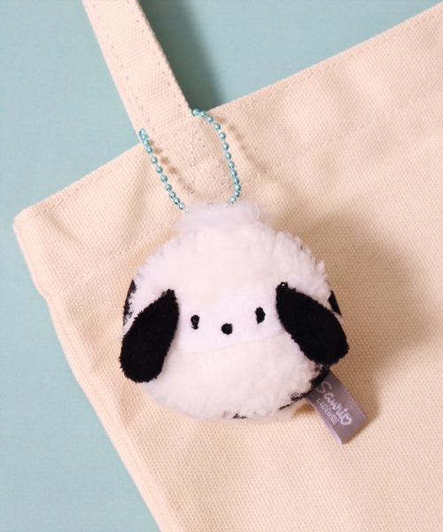 sanrio（サンリオ）の「(SK)【sanrio】食べ物 なりきり ぬいぐるみ キーホルダー（キーホルダー・レディース・ライラック系/ホワイト系/イエロー系/ピンク系/ライトグリーン系/レッド系・ONE SIZE）」の2枚目の写真