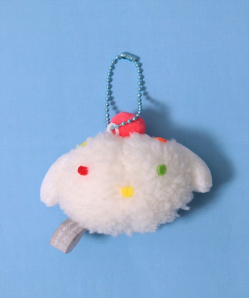 sanrio（サンリオ）の「(SK)【sanrio】食べ物 なりきり ぬいぐるみ キーホルダー（キーホルダー・レディース・ライラック系/ホワイト系/イエロー系/ピンク系/ライトグリーン系/レッド系・ONE SIZE）」の9枚目の写真
