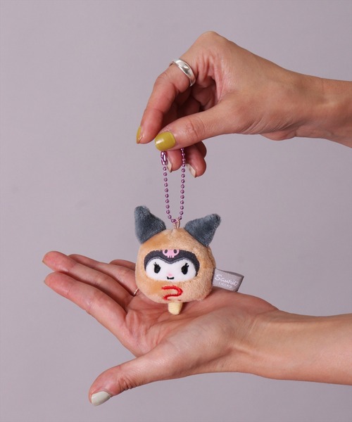 sanrio（サンリオ）の「(SK)【sanrio】食べ物 なりきり ぬいぐるみ キーホルダー（キーホルダー・レディース・ライラック系/ホワイト系/イエロー系/ピンク系/ライトグリーン系/レッド系・ONE SIZE）」の22枚目の写真