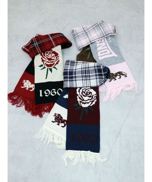 LONSDALE　マフラー　ロンズデール　scarf deadstock jouetie マフラー ストール 「LONSDALE×jouetie」JQDマフラー
