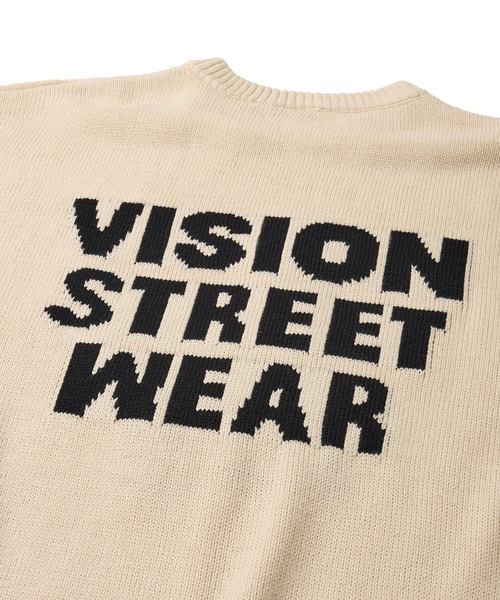 VISION STREET WEAR(ヴィジョンストリートウェア)の「【VISION STREET WEAR】オリジナルグラフィック ゴーストスケータークルーネックニット(ニット/セーター・レディース・ブラック/ホワイト/ネイビー・LARGE/MEDIUM/X-LARGE)」の12枚目の写真