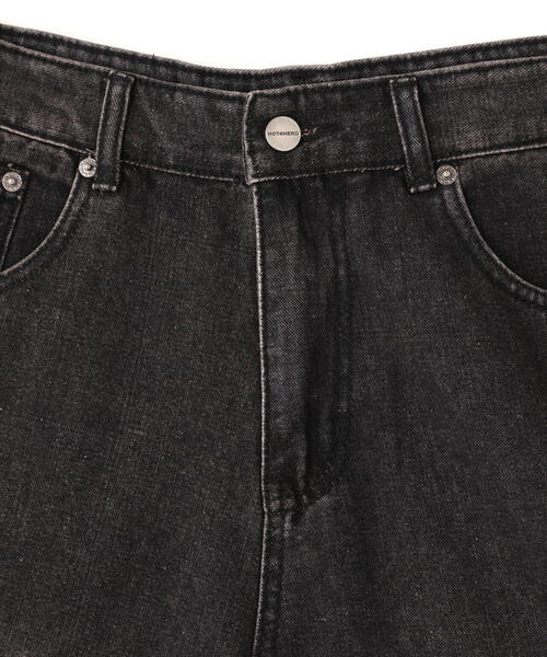 NOT4NERD（ノットフォーナード）の「NOT4NERD/ノットフォーナード/Flame Denim Shorts（デニムパンツ・メンズ・ブラック/ブルー・L/XL）」の11枚目の写真