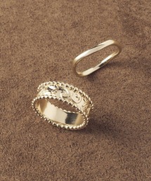 【GOLDY】ヴィンテージ シック エングレイヴ セット リング 5250901