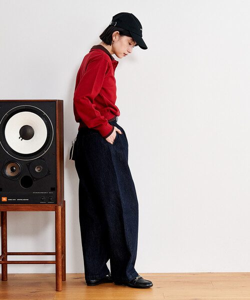 FREAK'S STORE（フリークスストア）の「スラックスデニムパンツ（デニムパンツ・レディース・ブルー/チャコール/ブラック/ネイビー・SMALL/MEDIUM）」の19枚目の写真