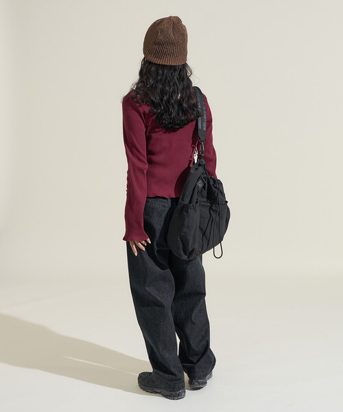 FREAK'S STORE（フリークスストア）の「スラックスデニムパンツ（デニムパンツ・レディース・ブルー/チャコール/ブラック/ネイビー・SMALL/MEDIUM）」の9枚目の写真