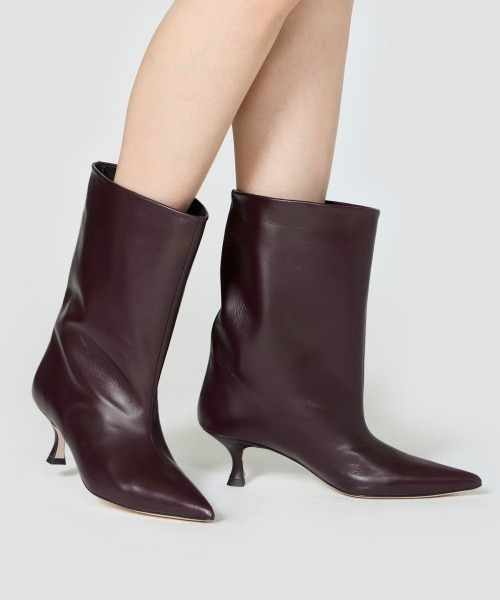 SEVILLA ミディアム ブーツ 5.5cm BORDEAUX（ブーツ）｜PELLICO