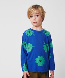 BOBO CHOSES | 総柄Lucky Clover長袖Ｔシャツ【キッズ】(Tシャツ/カットソー)