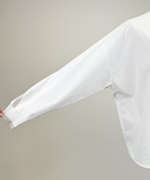 PICCIN(ピッチン)の「TC起毛バックヨークテープブラウス(シャツ/ブラウス・レディース・ホワイト系その他/オフホワイト・M)」の19枚目の写真