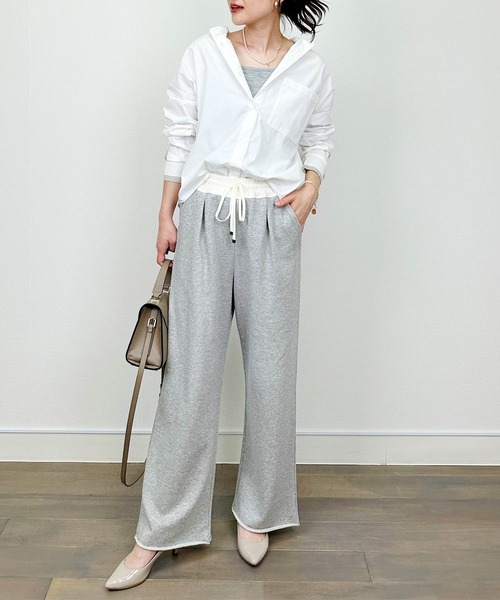 PICCIN(ピッチン)の「TC起毛バックヨークテープブラウス(シャツ/ブラウス・レディース・ホワイト系その他/オフホワイト・M)」の7枚目の写真