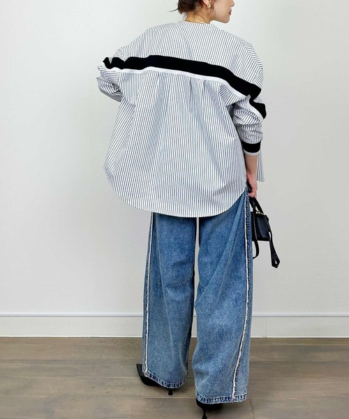 PICCIN(ピッチン)の「TC起毛バックヨークテープブラウス(シャツ/ブラウス・レディース・ホワイト系その他/オフホワイト・M)」の16枚目の写真